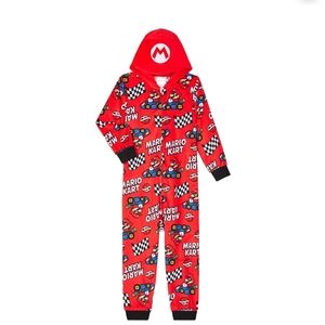 Mario Cart Hooded Pajama Onesie